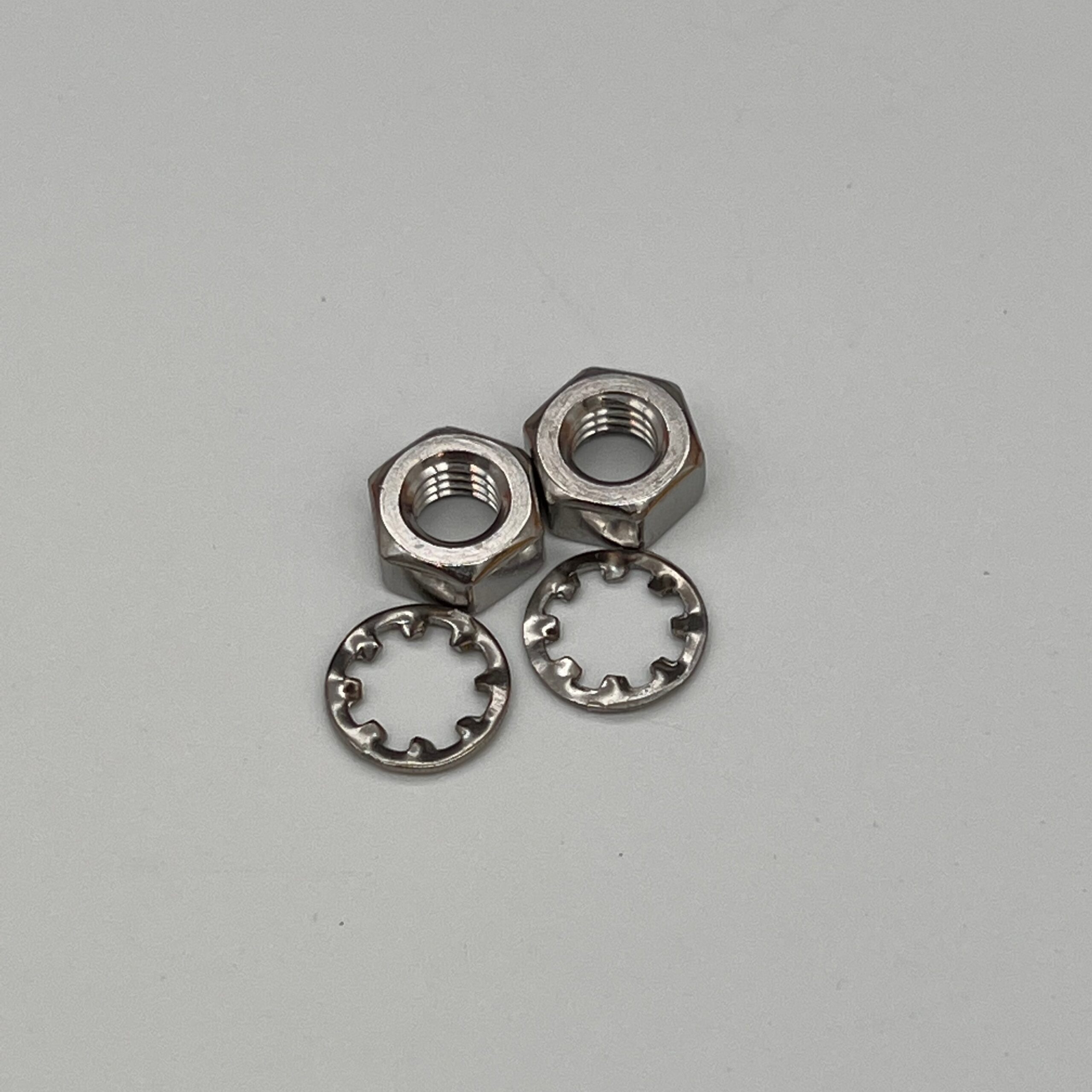 Stainless Mounting Nuts & Star Washers